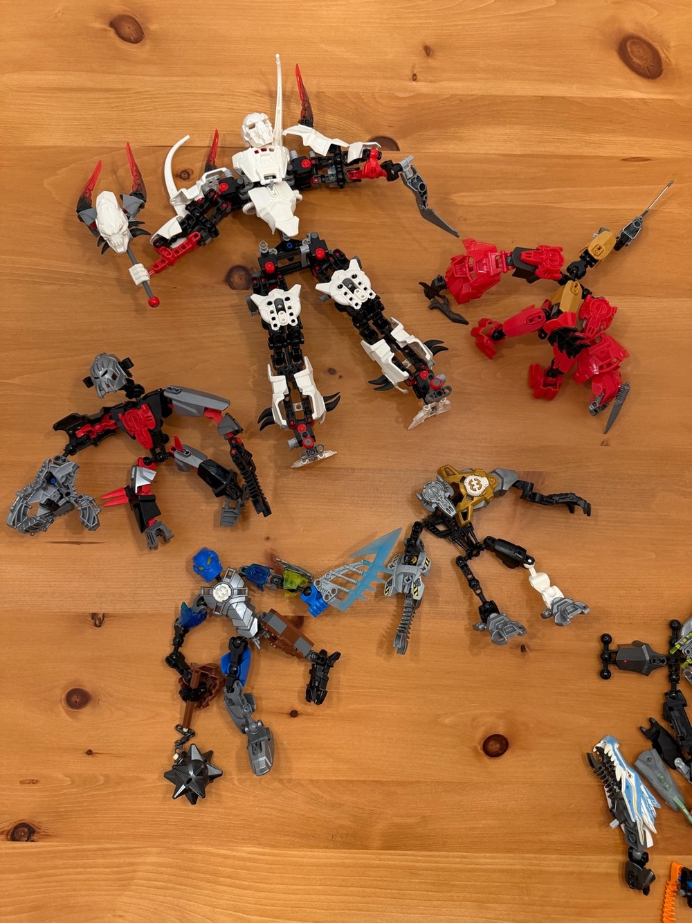 LEGO Hero Factory / Bionicle Figures & Parts Lot – Witch Doctor & More!